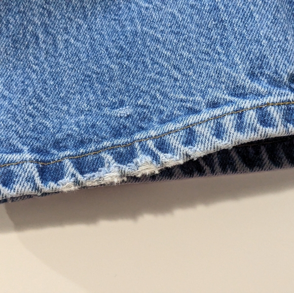 🐿️ Carhartt men's bleu Jeans 100% cotton traditional fit Size 42x32 - Picture 10 of 13